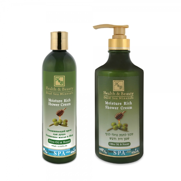 Sprchový gel s olivovým olejom a medom